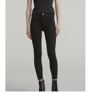 Rag & Bone Black Skinny Jeans